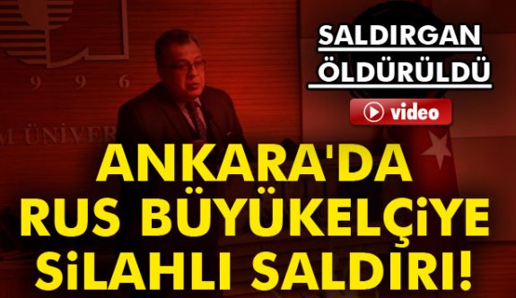 Rus büyükelçiye silahlı saldırı!