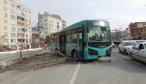 OTOBÜS YOLDAN ÇIKTI:2 YARALI