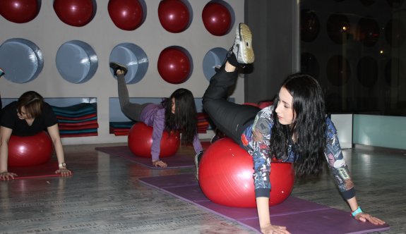 Pilates ile kilo veriyorlar