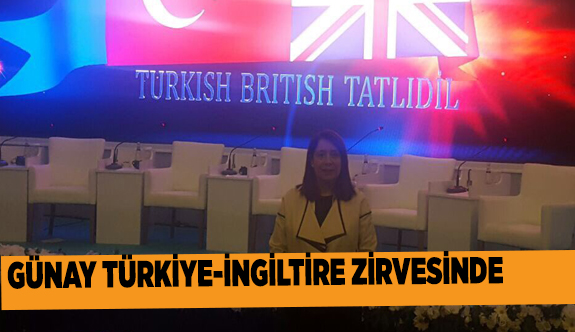 GÜNAY TÜRKİYE-İNGİLTİRE ZİRVESİNDE