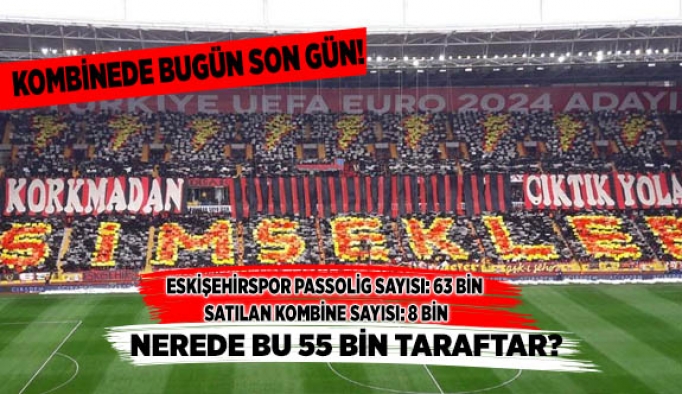 NEREDE BU 55 BİN TARAFTAR?