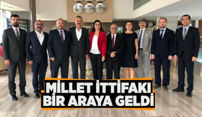 Millet İttifakı bir araya geldi