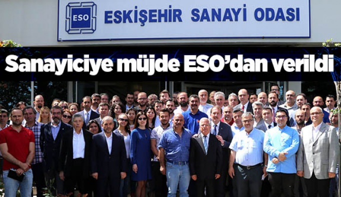 Sanayiciye müjde ESO’dan verildi