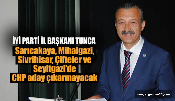 Tunca: Karmaşaya benim de katkım oldu