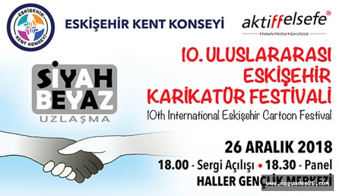 Uluslararası Eskişehir Karikatür Festivali başlıyor