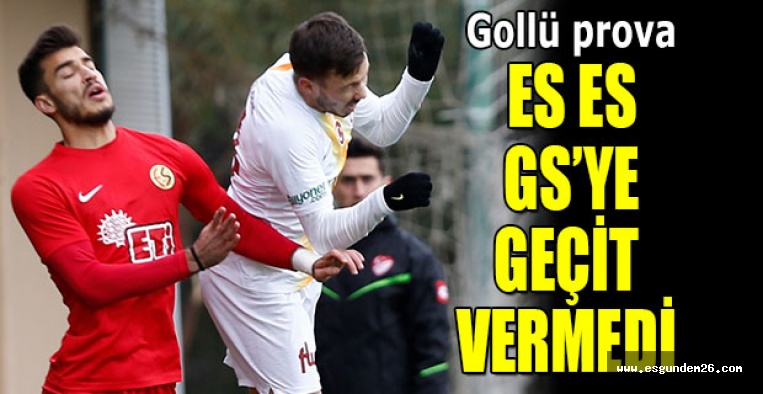 ESKİŞEHİRSPOR-GALATASARAY: 3-3