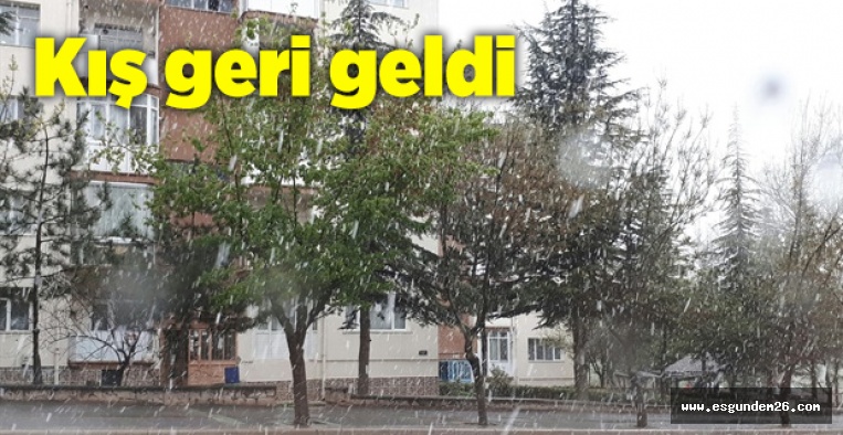 KIŞ GERİ GELDİ