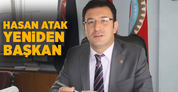 HASAN ATAK YENİDEN BAŞKAN