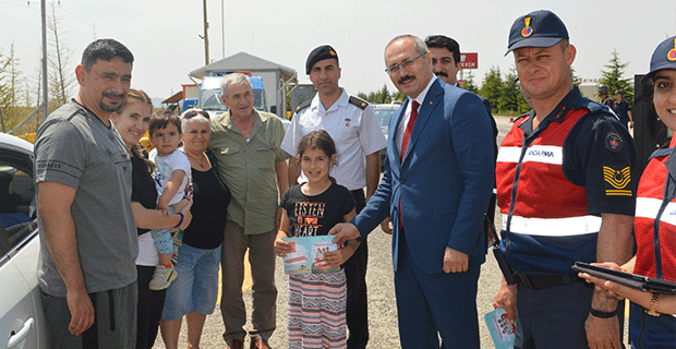 ODUNPAZARI KAYMAKAMI TRAFİK KAZALARINA KARŞI UYARDI