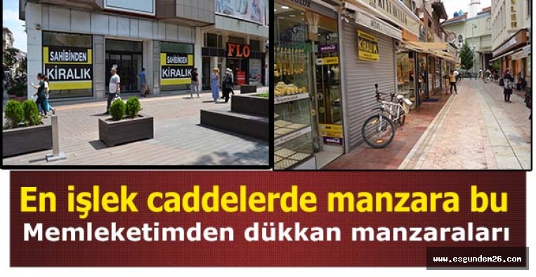 Kendileri gitti tabelaları kaldı