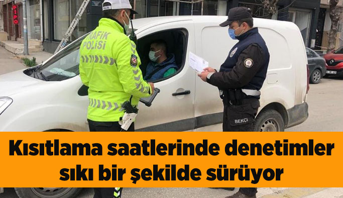 Eskişehir'de denetim sürüyor