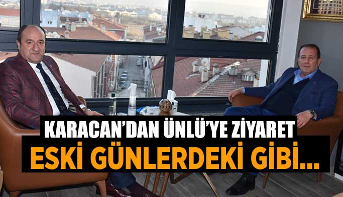 Harun Karacan’dan Dündar Ünlü’ye ziyaret