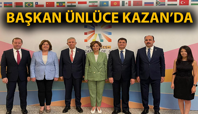 Ayşe Ünlüce, Tataristan’ın başkenti Kazan’da düzenlenen BRICS+ Şehirler Uluslararası Forumu’na katıldı