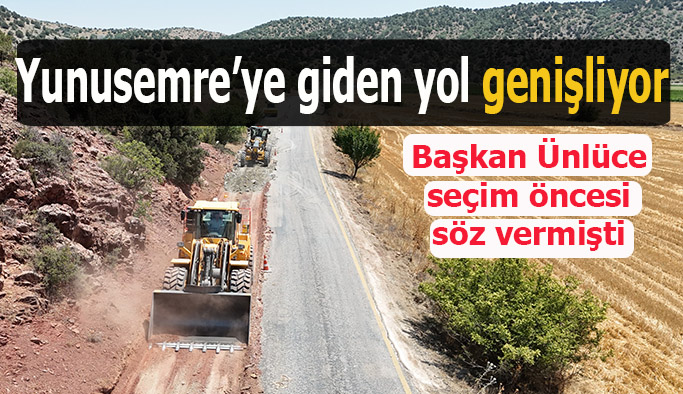 Başkan Ünlüce bir sözünü daha tutuyor