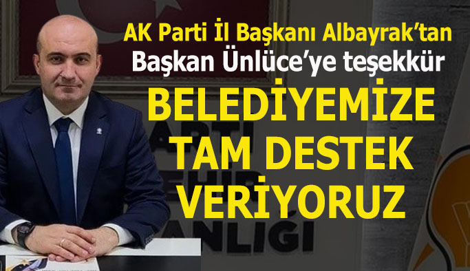 Bu olay Eskişehir'de yaşanır: AK Parti İl Başkanı Albayrak'tan CHP'nin Büyükşehir Belediye Başkanı Ünlüce'ye teşekkür