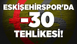 ESKİŞEHİRSPOR'DA -30 TEHLİKESİ