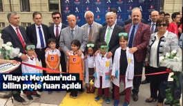 Eskişehir'de bilim proje fuarı açıldı