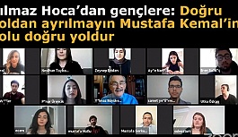 YILMAZ HOCA GENÇLERLE BULUŞTU