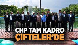 CHP’li belediye başkanları Çifteler’de buluştu